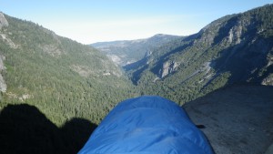 Réveil sur Ahwahnee Ledge