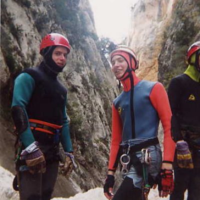 Logo de l'Expé Canyoning Huesca 2001