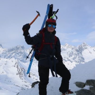 Logo de l'Expé Premier 4000 au Nadelhorn