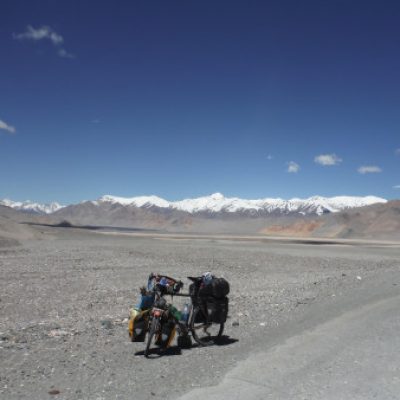 Logo de l'Expé Ridingstan: Belgique - Kirghizistan à vélo