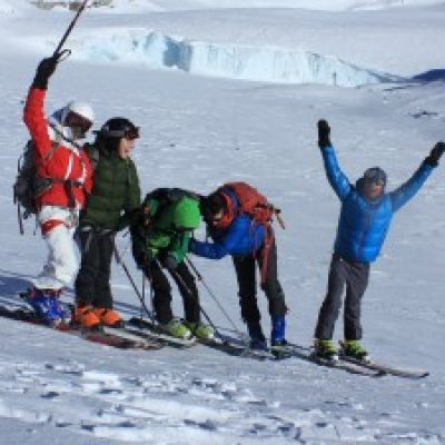 Logo de l'Expé Snow Kite dans le massif du Mont-Cenis janvier 2017